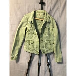 Lucky Brand Women's  Utility Jacket - Olive Green Size Med